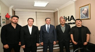 Baruş’tan İHA Erzurum Bölge Müdürlüğü’ne ziyaret