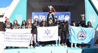 ETÜ kayaklı koşuda Türkiye şampiyonu oldu