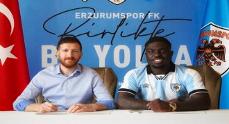 Ebosele, Erzurumspor'la sözleşme imzaladı