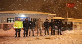 Emniyet Müdürü Karaburun’dan gece denetimi
