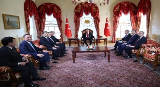 Erdoğan, Türk Devletleri Teşkilatı heyetini kabul etti