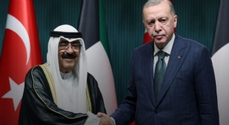 Erdoğan, Kuveyt Devlet Emiri ile görüştü