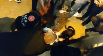 Palandöken'de bıçaklı kavga: 1 yaralı