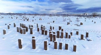 Tarih beyaza büründü