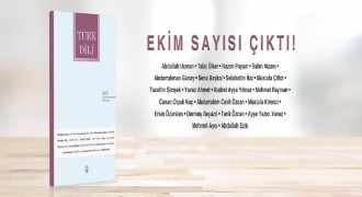 Türk Dili’nin Ekim Sayısı yayımlandı