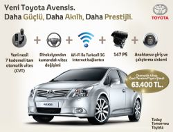 Yeni Toyota Avensis daha güçlü…*