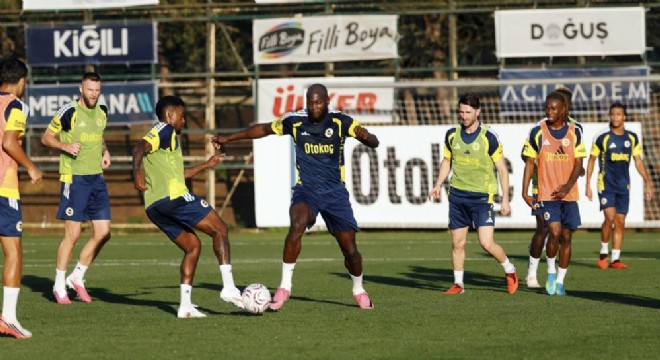 Fenerbahçe de Beşiktaş maçının hazırlıkları başladı