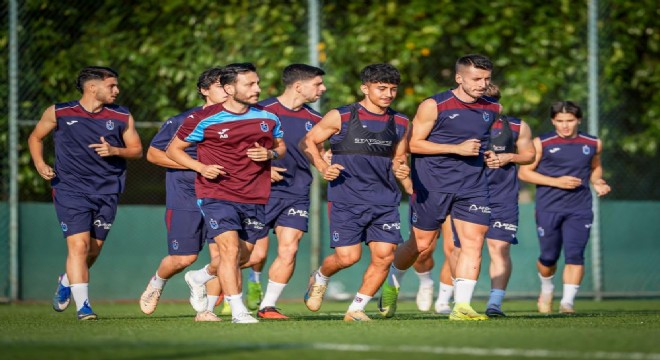 Trabzonspor'da Gençlerbirliği mesaisi başladı