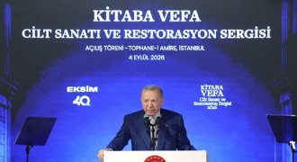 Erdoğan: 'Köklü bir tarihi mirasın sahipleriyiz'